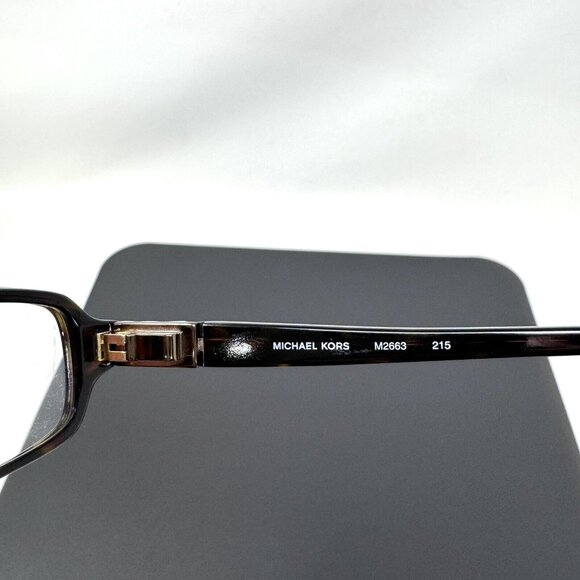 MICHAEL KORS Eyeglasses M2663 215 Frames 52 [] 15 135 Flex Hinges DEMOS - Picture 5 of 11